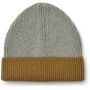 LIEWOOD - Ezra Beanie Grey Melange - Golden Caramel Mix