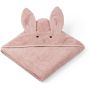 LIEWOOD - Augusta Kapuzen Badetuch Rabbit Rose (Grösse Kleinkind)