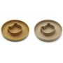 LIEWOOD - Gordon Silikon Schalen Set Mr Caramel - Oat