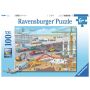 Ravensburger - Kinderpuzzle Baustelle am Flughafen