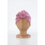 Looks by Luks -  Turban Organic Mauve Pink runder Bun