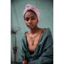 Looks by Luks -  Turban Organic Vintage Rose runder Bun