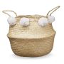 Cam Cam Copenhagen -  Belly Basket Flechtkorb White