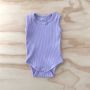 bel&bow - Ribbed Singlet Body Lilac