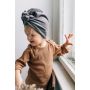 Looks by Luks -  Turban Samt Silver Grey