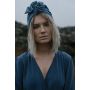 Looks by Luks -  Turban Samt Dusty Blue