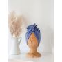 Looks by Luks -  Turban Samt Dusty Blue