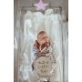 Snuggle Hunny - Swaddledecke Vintage Blossom mit Stirnband