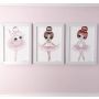 Isla Dream Prints - Poster Ariana Ballerina braun