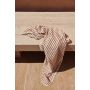 LIEWOOD - Hansen Frottee Badetuch Streifen Tuscany Creme