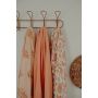 Frankie Lane - Muslin Swaddle Set  Florence Peach & Weisscreme