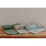 Frankie Lane - Muslin Swaddle Set  Indigo Blue & Green