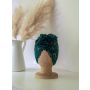 Looks by Luks -  Turban Lace Spitzen Deep Green