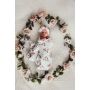 Snuggle Hunny - Swaddledecke Boho Posy mit Stirnbandset