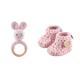 Maylily - Holz Geschenkbox Bunny Dusty Pink