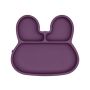 we might be tiny - Stickie Saugnapf Teller Silikon Bunny Plum