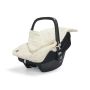 Jollein - Autoschale Fusssack Teddy Cream White