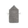 Jollein - Autoschale Fusssack Teddy Storm Grey