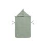 Jollein - Autoschale Fusssack Strickoptik Basic Forest Green