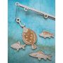 Stuka Puka - Holz Puzzle Fische mit Rute (deutsch)