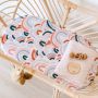 Snuggle Hunny - Spannbezug für Wiege, Kinderwagen & Wickelmatte Rainbow Baby