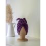 Looks by Luks -  Turban Samt Royal Purple