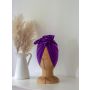 Looks by Luks -  Turban Basic light Purple Rain