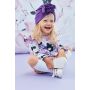 Looks by Luks -  Turban Basic light Purple Rain