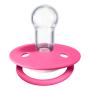 BIBS - DE LUX Raspberry- White Silikon