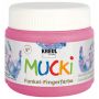 KREUL - MUCKI Funkel-Fingerfarbe Feenstaub-Rosa 150 ml