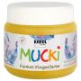 KREUL - MUCKI Funkel-Fingerfarbe Goldschatz , 150 ml