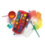 Faber-Castell - Connector Deckfarbkasten, rot, 24 Farben