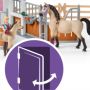 Schleich 42369 Horse Club - Pferdebox mit Arabern und Pferdepflegerin