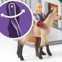 Schleich 42369 Horse Club - Pferdebox mit Arabern und Pferdepflegerin