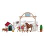 Schleich 42458 Horse Club - Horse Club Hannahs Gastpferde mit Hündin Ruby