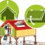 Schleich 42407 Farm World - Bauernhaus mit Stall und Tieren