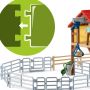 Schleich 42487 Farm World - Weidezaun