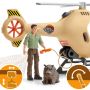 Schleich 42476 Wild Life - Helikopter Tierrettung