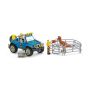 Schleich 41464 - Geländewagen mit Dino-Außenposten