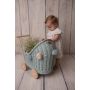 Lilu - Puppenwagen Dirty mint mit Pommel