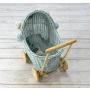 Lilu - Puppenwagen Dirty mint mit Pommel