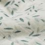 Cam Cam Copenhagen Swaddle Muslin Green Leaves 120x120