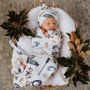 Snuggle Hunny - Swaddledecke Shipwreck mit Beanie