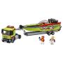 LEGO® City 60254 - Rennboot-Transporter