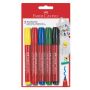 Faber-Castell - Textilmarker 5er Set