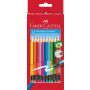 Faber-Castell - Radierbare Buntstifte 12er Set