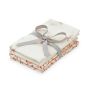 Cam Cam Copenhagen Muslin 4er Set kleine Spucktücher Mix Windflower Creme, Caramel Leaves