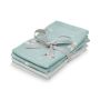 Cam Cam Copenhagen Muslin 4er Set kleine Spucktücher Mix Mix Windflower Blue, Etoile Blue