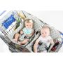 Binxy Baby - Einkaufswagen Hängematte Grey Aqua