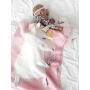 Apero - Knit Manufactory - Decke Bunny Einhorn pink